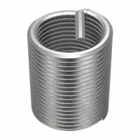 HELI-COIL Helical Insert: Tanged Tang Style, Free-Running, 1 1/8"-12 Thread Size, Stainless Steel (MPN K1191-18)