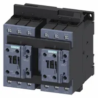 SIEMENS IEC Magnetic Contactor: Reversing, 3 Poles, 3NO Contacts, 65 A, 24V AC Coil (MPN 3RA23378XB301NB3)