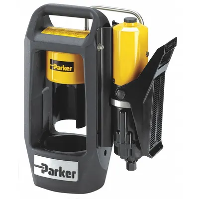 Parker Hose Crimping Machine: 3/4 in Max, Air-Powered/Hydraulic-Powered, Bench Mount - Parker Hydraulic Hose Crimping Machines