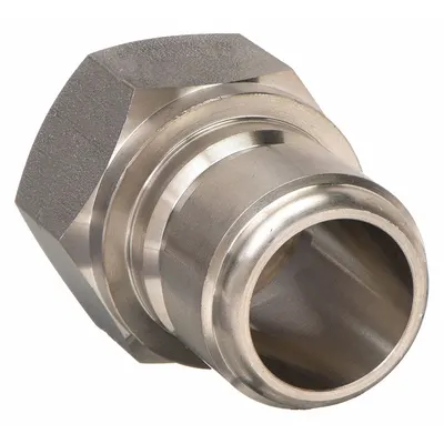 PARKER Hydraulic Quick Connect Hose Coupling: 1 in, 303 Stainless Steel - ST Series Hydraulic Quick-Connect Coupling Plugs