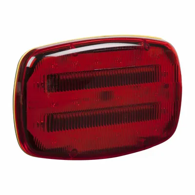 GROTE Perimeter Flashing Warning Light: Perimeter Flashing Warning Light, Amber/Red - Vehicle Perimeter Flashing Warning Lights