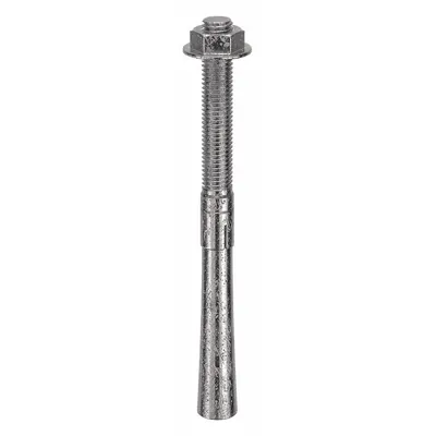 RED HEAD Wedge Anchor: 8 1/2 in Overall Lg, 5/8 in Dia, 5/8"-11 Thread Size, Stainless Steel - 18-8 Stainless Steel Wedge Anchors