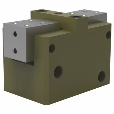 ROBOHAND Angular Gripper: 40 psi to 100 psi, 100 psi Max Op Pressure, 40 psi Min Op Pressure - Two-Finger Angular Grippers