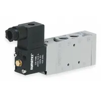 AVENTICS Solenoid Air Control Valve: Series L1, Single Solenoid, Four-Way / Two-Position, Locking (MPN L12BA452B060T61)