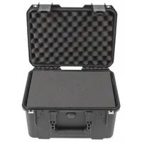 SKB Protective Case: 10 1/2 in x 15 in x 9 in Inside, Pick and Pluck, Black, Stationary, 7 lb Wt (MPN 3i-1510-9B-C)