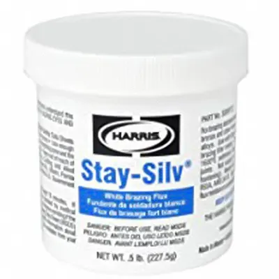 HARRIS Flux: 0.5 lb, Jar, Paste, FB3-A - Flux for Phos-Copper Brazing Alloys