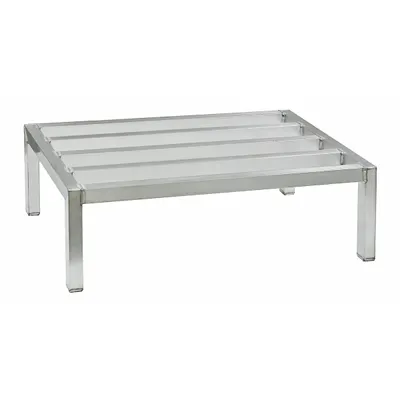 NEW AGE INDUSTRIAL Dunnage Rack: Welded, 12 in x 48 in x 18 in, Aluminum - Aluminum Dunnage Racks