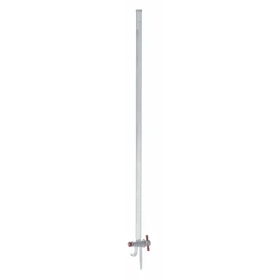 KIMBLE Straight Bore Buret: 100 mL, A, 794 mm, ±0.10 mL, 0.1 mL Inc - Class A Glass Burets