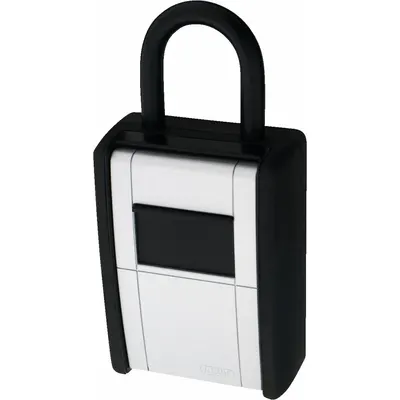 ABUS Lock Box: Bluetooth Lock, 20 Key Capacity, 179 mm Outside Ht, 82 1/2 mm Outside Wd - Surface-Mount Lockboxes