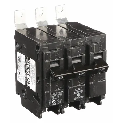 SIEMENS B3100H BL Series Miniature Circuit Breaker - B Series, Bolt-On Siemens Miniature Circuit Breakers