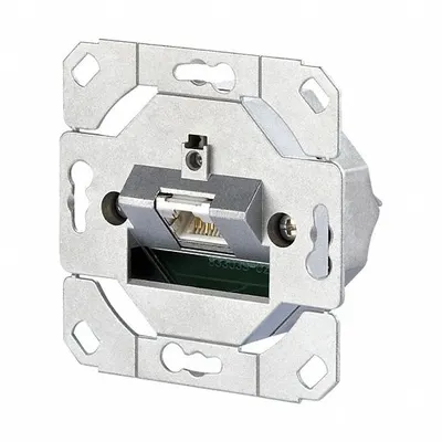 METZ CONNECT Wall Outlet: UP0, GD-Zn (Zinc Die-Cast), LSA Terminal Block x RJ45 - Voice & Data Housings, Panels & Connector Components