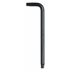 L-shaped Torx key with standard end, T8 tip size, and short 3-inch long arm. Made of alloy steel with black oxide finish. Used for tightening or loosening Torx and Torx Plus fasteners in assembly, maintenance, and repair tasks.
