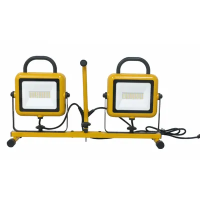 OEM Floor Stand Job Site Light: 13,200 lm Max Brightness - Floor Stand Lights