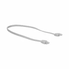 12-inch linking cord for undercabinet lighting fixtures. Compatible with models 55KJ46, 55KJ47, 55KJ48, 788NC0, 788NC1, and 788NC2. Used to daisy-chain multiple fixtures for a continuous installation.