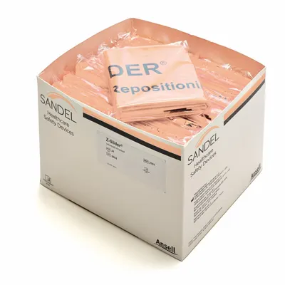 SANDEL Wall Mount Holder, Clear LDPE, 6 1/2 in L x 6 3/8 in W x 8 1/4 in H - Patient Transfer Equipment Cases & Holders