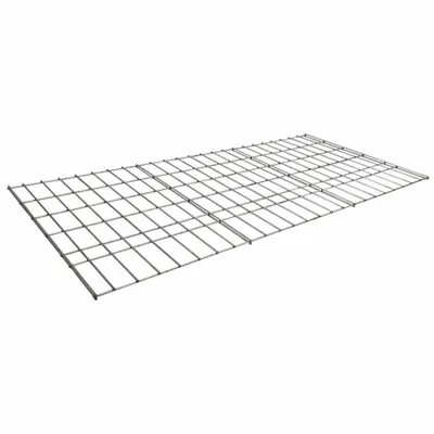 LYON Use with Bulk Storage Rack: 72 in x 36 in, 5 ga Decking, Steel - Steel Wire Decking for Bulk Racks