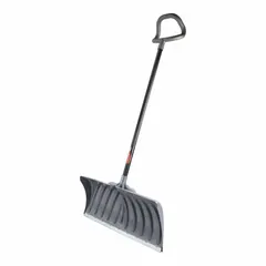 APPROVED VENDOR Snow Shovel, Steel Blade, 13 in L x 27 in W, 44 in Handle, SPE2750