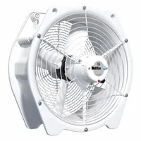 MULTIFAN Mounted Fan: 18 1/2 in Blade Dia, 115V AC, 1/3 hp Motor HP, Ceiling/Floor/Wall Mount (MPN T4E45PBM81190)