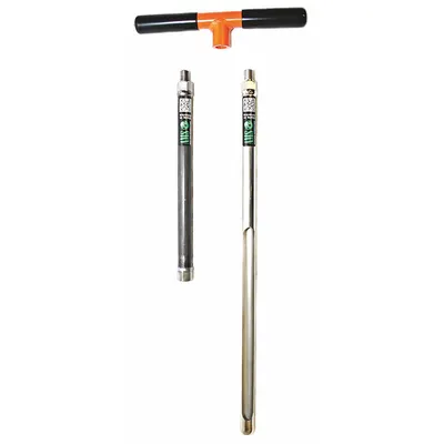 AMS Soil Probe Kit: Threaded, 5/8 in Connection Size, 7/8 in Overall Dia - Soil Probe Kits