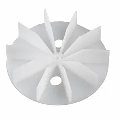 This OEM replacement blower wheel is designed for use in BROAN equipment model 689. It serves as a direct replacement component to restore airflow in ventilation or exhaust systems when the original wheel wears out.