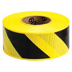 Pattern Barrier Tape, 3 in x 500 ft, No Legend, Polyethylene