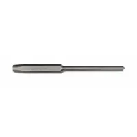 Pin Punch: 1/4 in Tip Dia, 7/16 in Shank Wd, 6 1/2 in Overall Lg, Hexagon, Steel, Ball, SAE (MPN J49014S2)