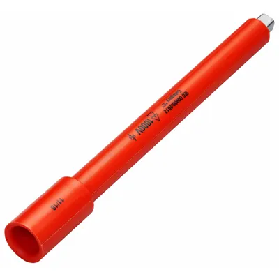 ITL Insulated Socket Extension: 1/4 in Input Drive Size, 1/4 in Output Drive Size - Insulated Hand Socket Extensions