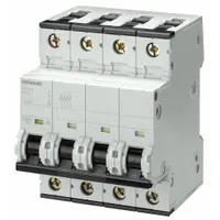 SIEMENS IEC Supplementary Protector: 0.3 A Amps, 72V DC, 10kA at 400V AC, Screw Clamp, C, 400V AC (MPN 5SY44147)