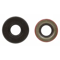 Oil seal kit for the gear case input shaft in Whirlpool washing machines and dryers. Includes seals and washers to prevent lubricant leaks and protect internal components. Genuine OEM replacement part