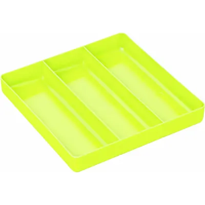 ERNST MANUFACTURING Compartment Tray for Drawer: Yellow, 10 1/2 in Overall Wd - Tool Organizer Trays