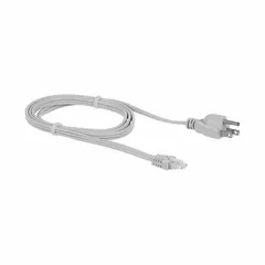 Power cord accessory for undercabinet and accent lighting fixtures. Compatible with models 55KJ46, 55KJ47, 55KJ48, 788NC0, 788NC1, and 788NC2. Provides electrical connection for installation in kitchens, workshops, or commercial spaces.