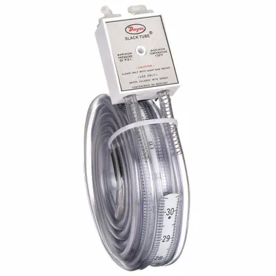 Dwyer Analog Manometer: Flex U-Tube, 1211-60, -30 in wc to 30 in wc - Portable Analog Manometers