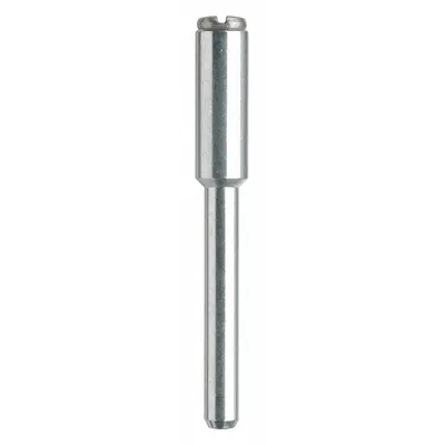 DREMEL Mandrel: Std Screw, 1 7/16 in Overall Lg, Mandrel, 1/8 in Shank Dia - Mandrels, Collets & Chucks for Rotary Tools