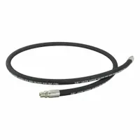 Hydraulic Hose Assembly: 3/8 in ID, NPTF x NPTF, 6 ft Lg, Black, 3/8 in x 3/8 in Fitting Size (MPN CS3838)