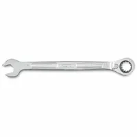 PROTO Combination Wrenches: Alloy Steel, Full Polish Chrome, 7/16 in Head Size, 6 7/8 in Overall Lg (MPN JSCV14B)