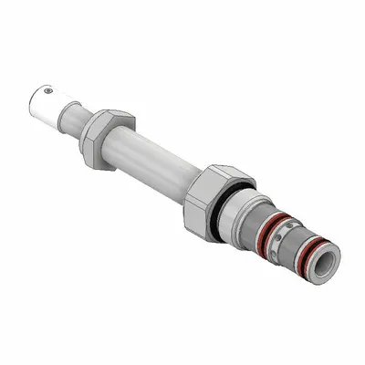 Parker Spool Valve: Steel, Screw-In, Two Positions, Three-Way, C08-3 Valve Cavity Size - Solenoid Cartridge Valves