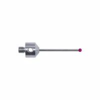 INSIZE M5 Stylus: CMM Straight Stylus, Ball, Straight, 0.118 in Ruby Ball Tip, M5 Stem Thread Size (MPN ISQ-01-5030-050STR)
