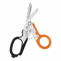 LEATHERMAN Medical Shears: Shear, Stainless Steel, Rounded, Glass Filled Nylon, 8 in Overall Lg (MPN 832154)