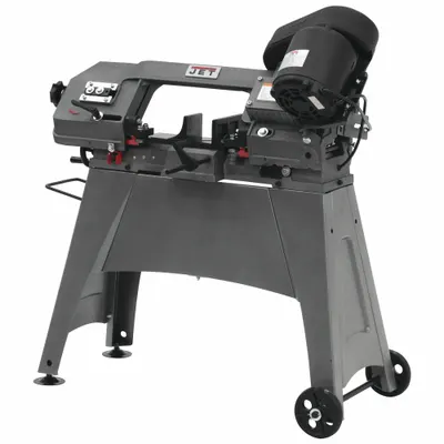 JET Band Saw: Combo Horizontal/Vertical, 115/230V AC, 2 in x 6 in/5 in x 5 3/4 in - Manual Combination Vertical/Horizontal Band Saws