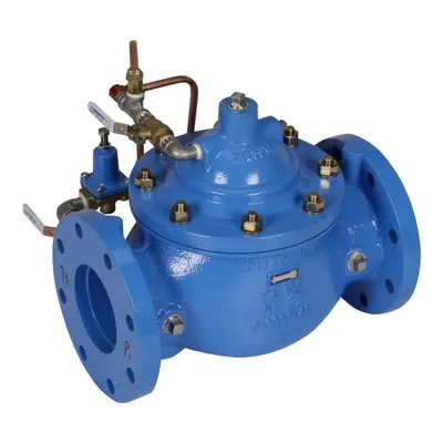 Watts Pressure Reducing Control Valve: 3 in Nominal Pipe Size, Flanged - Automatic Control Pressure Regulators