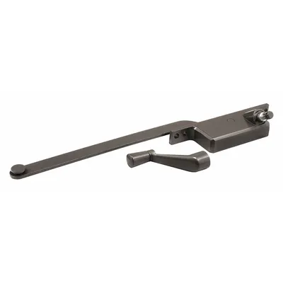 PRIME-LINE Window Operator: Crank, Handle Included, Right-Hand, Frame, Brown - Awning & Casement Window Operators & Handles