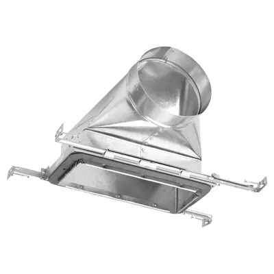 SPEEDI-BOOT Vent Boot Hanger: 90° Boot Boot, 6 in Dia. 6 in H x 6 in W Collar Size - Vent Boots