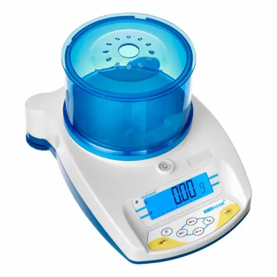 ADAM EQUIPMENT Compact Bench Scale: 600 g Capacity, 0.01 g Readability, 0.01 g Repeatability - Precision Lab Balances