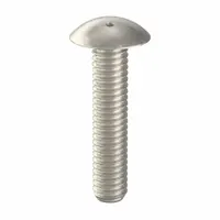 Tamper Resistant Screw: 5/16"-18 Thread Size, 1 1/2 in Lg, Stainless Steel, Plain, Truss, 10 PK (MPN 6002100)
