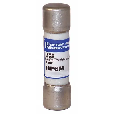 MERSEN HP6M Series Fast-Acting Cylindrical Fuse, 15 A, 600 V DC - Fast-Acting Cylindrical Fuses