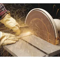 This 3M 348D sanding disc is a flexible general-purpose abrasive designed for use on all metals. It features 80 grit aluminum oxide on X weight cloth, suitable for consistent finishing on steel, stainless steel, and aluminum. The disc is 1/2 inch in diameter with a PSA backing for easy attachment