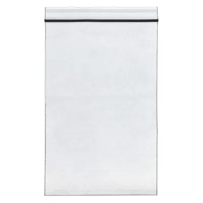RELOC ZIPPIT Single-Zip Reclosable Poly Bag, 5 in x 8 in, 1000 Pack - Single-Zip Reclosable Poly Bags