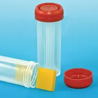 Lab Slide Mailer: Slides Holds Container, 4 Slides, Polypropylene, Red (MPN 513068)