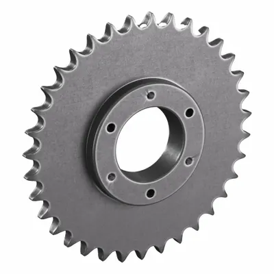 TSUBAKI Sprocket: For 50 Chain, 35 Teeth, 6.972 in Pitch Dia, 7.32 in Outside Dia - Size 50 Bushed-Bore Roller Chain Sprockets