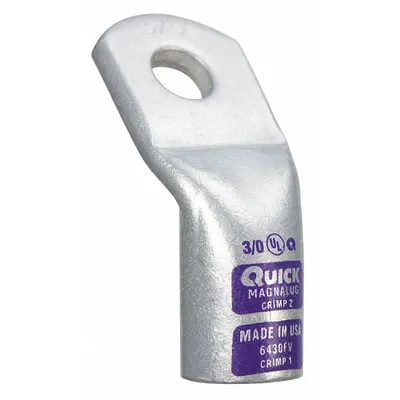 FUSION Lug Starter/Ground: Heavy Wall Lug, Crimp/Lug, Tin Plated Copper, 3/0 ga - Heavy Wall Lugs